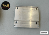 Porsche Boxster Cayman 981 982 Rear Floor Bracket - 981 504 633 00